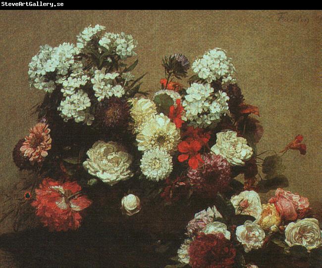 Henri Fantin-Latour Still Life with Flowers  2